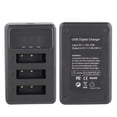 thumbnail image 4 of USB Battery Charger, Black Firm Action Camera Battery Charger PC  For NP-BX1, 4 of 8