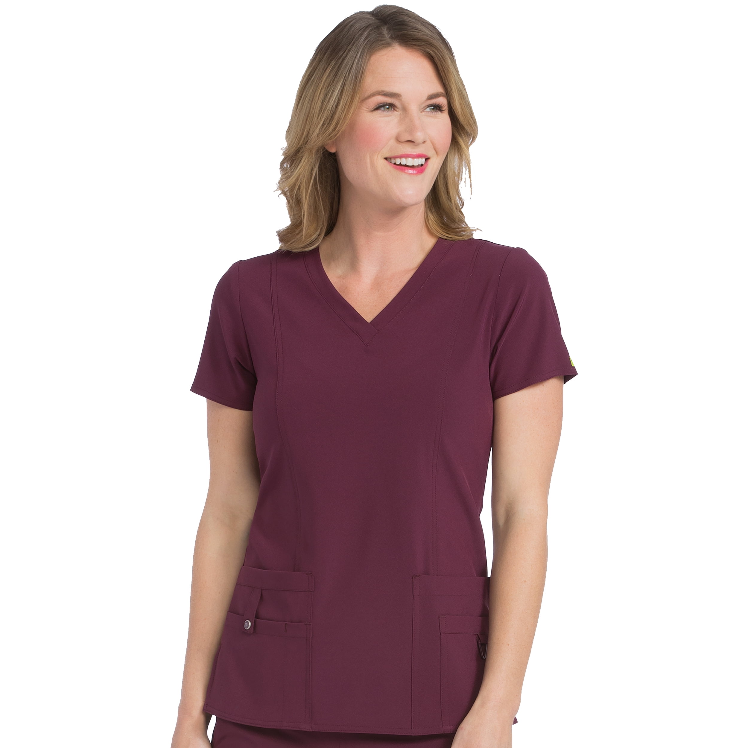 Med Couture Med Couture Activate Women's VNeck Princess Seam Scrub Top [XS 3XL, FREE
