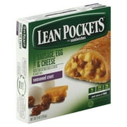LEAN POCKETS Frozen Sandwiches Sausage, Egg, & Cheese 2-Pack