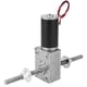 thumbnail image 4 of Worm Gear Motor M8 Dual Shaft Double Right Hand Thread Reduction Motor with FlangeReduction Ratio 30, 4 of 5
