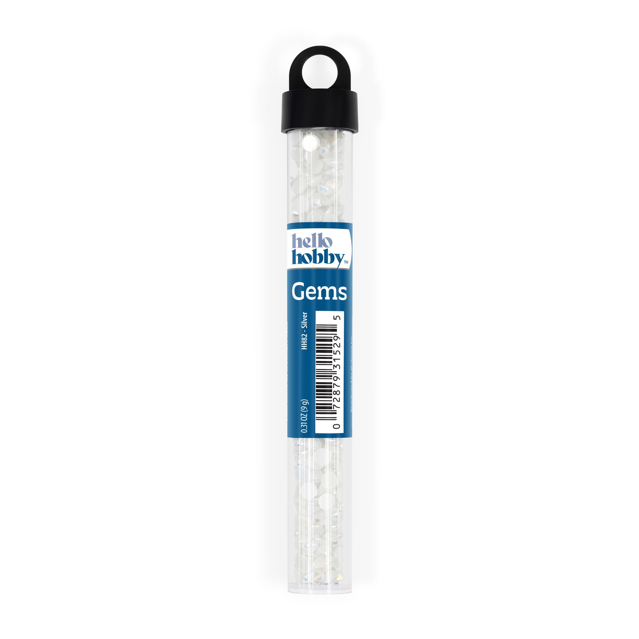 Hello Hobby Accessory Gems in Storage Tube, Irridescent
