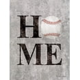 thumbnail image 2 of Ball, Susan 12x14 Gold Ornate Wood Framed with Double Matting Museum Art Print Titled - Baseball HOME, 2 of 4