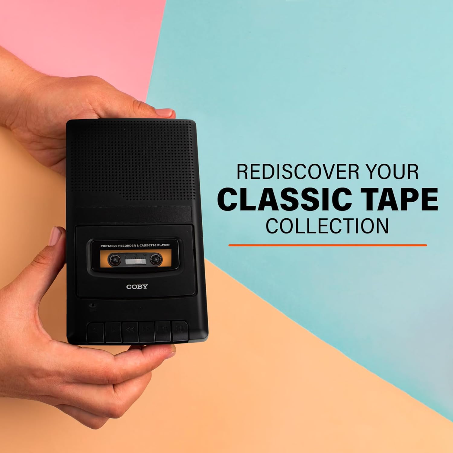 Coby CVR22 Portable Cassette Recorder with Built-in Microphone photo 5