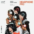 thumbnail image 4 of CMF Headphone Pro Wireless over-Ear Headphones 40dB Hybrid ANC, Dual Hi-Res Audio, 100H Playtime, Light Green - Perfect Gift for All, 4 of 12