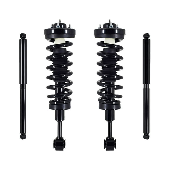 Set 4 Front Quick Complete Strut-Coil Spring-Rear Shock For 2004-2007 4WD, 2008 AWD Ford F-150