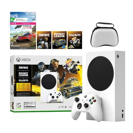 Microsoft Xbox Series S Gilded Hunter Bundle - Fortnite, Rocket League & Fall Guys with Forza Horizon 5 Full Game and Mytrix Controller Protective Case - Xbox Digital Version Console