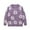 Purple, variant on QQAMB Girls Fall Sweaters Flower Pattern Casual Crewneck Long Sleeve Knit Pullover Tops for Kids,8 Years