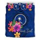 thumbnail image 5 of Juego de cama personalizado Micronesia - Chuuk Juego de funda nórdica Floral con, 5 of 6