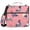 Cartoon Pigeon on Pink, variant on 3 Ring Zipper Binder with Shoulder Strap Waterproof Trapper Keeper 2 Inch D-Ring 500 Sheets Capacity Cartoon Cat Drive Car