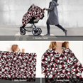 thumbnail image 7 of Honeii French Bulldog1 print 2-in-1 baby car seat canopy doubles as a nursing cover, fitting both genders & measuring 39x27.5in, 7 of 7