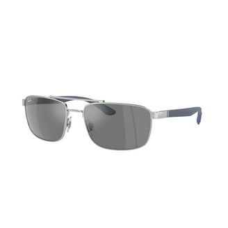 Ray Ban Bill Dark Grey Square Unisex Sunglasses RB2198 1341B1 60