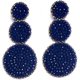 thumbnail image 1 of Pendientes grandes de cuentas redondas u2013 Pendientes grandes de cuentas nativas bohemias colgantes para mujeres y niñas, pendientes largos de cuentas de semillas hechos a mano bohemios f, 1 of 5