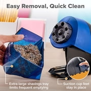 Bostitch QuietSharp 6 Classroom Electric Pencil Sharpener, Blue