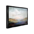 thumbnail image 4 of Stupell Industries Abstract River Landscape Landscape Painting Black Floater Framed Canvas Art Print Wall Art, 21 x 17, 4 of 10