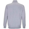 thumbnail image 2 of SOLS  Adult Conrad Marl Quarter Zip Sweatshirt, 2 of 4