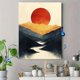 thumbnail image 4 of Qisvanset Framed Canvas Wall Art 12x16 Inch Lord's Prayer Minimal Illustration Bible Art, 4 of 5