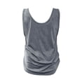 thumbnail image 4 of Xuniizn Tank Tops Mens Plus Size Crew Neck Tee Tops Sports Breathable Solid Color Sleeveless Muscle Shirts, S-3XL, 4 of 7