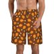 thumbnail image 1 of Balery Chicken Legs 1 Traje de Baño Estilo Hawaiano para Hombre, Shorts de Secado Rápido con Bolsillos-Large, 1 of 6