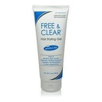 Free & Clear Hair Gel Fragrance-Free Unscented,7 oz
