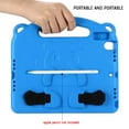 thumbnail image 3 of Dteck Crossbody Case For 10.2 iPad 8th Generation / iPad 7th Generation / iPad Pro 10.5 / iPad Air 3, Anti-Drop Shock Proof Light Weight Convertible Handle Kickstand Cover with Shoulder Strap, Blue, 3 of 5
