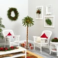 thumbnail image 5 of Nearly Natural 5' Christmas Palm Artificial Tree with 150 Warm White LED Lights, 5 of 8