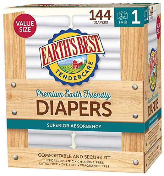 chlorine free diapers