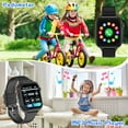 thumbnail image 3 of Eurhowing GPS SmartWatch, 4G Kids Phone Watch with SIM Card, Real-Time Location, SOS, 2 Way Video Call, Voice Chat, HD Touch Screen Camera, Gifts for Boys Girls Age 3-12 (Black), 3 of 9