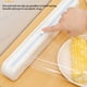 thumbnail image 2 of Ounissouiy Dispensador de envolturas para alimentos, portátil, ajustable, impermeable, a prueba de polvo, 12 ventosas, película de cocina, caja Organizadores de utensilios de cocina, 2 of 6