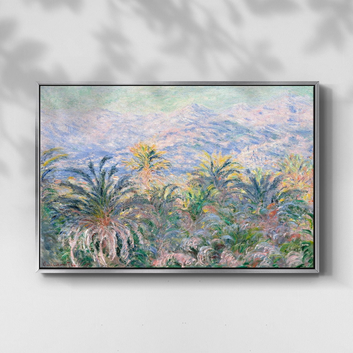 Vintage Landscape-CCXLII By Wexford Home Framed in Silver Wood Gallery Wrapped Canvas 17 in. x 25 in.