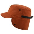 thumbnail image 3 of Holzlrgus Mens Winter Hat with Brim Warm Earflaps Hat Faux Fur Baseball Cap, 3 of 7