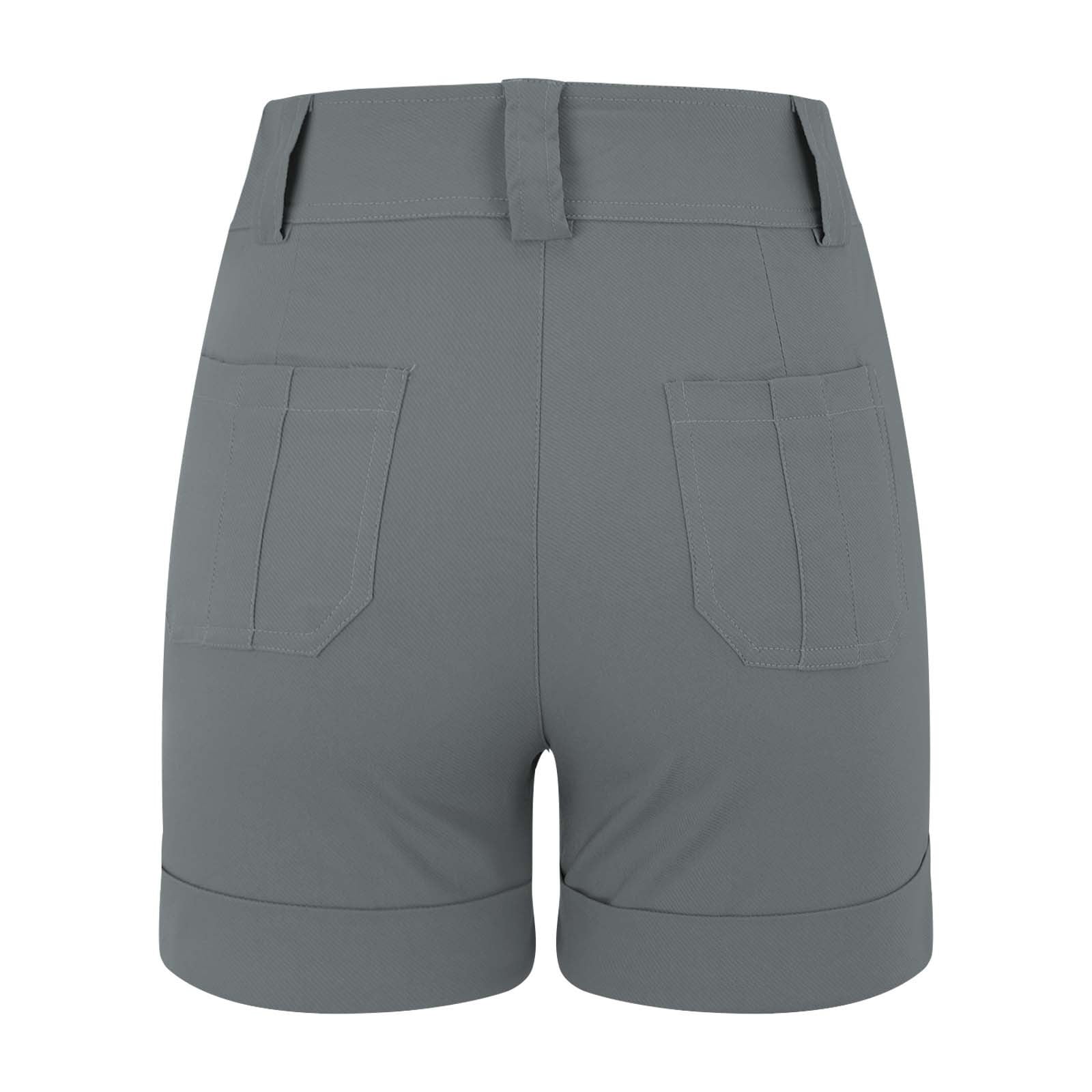 ショートパンツ CRUCIANI Women Shorts Burmudas 10F38PA02DC4200121866 GREY YUEJUIR Women's Shorts Women Stretch Twill Shorts Summer