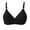 Black Everyday bra for women, variant on ATOYSOY Everyday Bra Wireless Nursing Seamless Breathable Push Up Underwear Workout Thin Lightweight Girls Teens Solid Color Smoothing Comfort Bra Beige