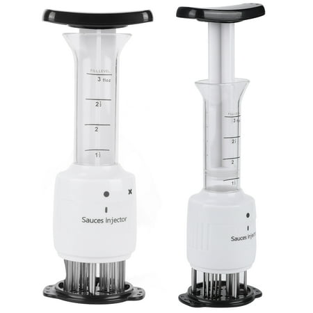 

OTVIAP Food Grade Meat Injector 90ml Tenderizer Tool Stainless Steel For Family Hotels Restaurants Improve Taste Kitchen Accessory