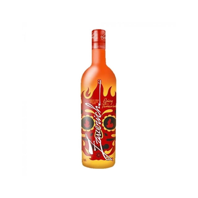 Paquete de 3 Licor de Vodka Zaverich Spicy Tamarindo 1 L