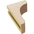 thumbnail image 6 of 3"W x 6"D x 9"H Classic Legacy Rough Cedar Woodgrain TimberThane Corbel, Primed Tan, 6 of 6