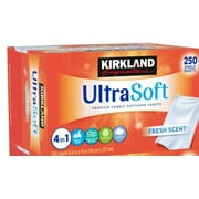 Kirkland Signature Premium Fabric Softener, Refreshing Scent, 250 Count