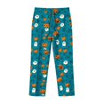thumbnail image 6 of Frostluinai Womens Pajama Pants Capri Lounge with Pockets Comfy Drawstring Pj Bottoms Casual Halloween Ghosts Pumpkin Graphic Print Sleepwear S-3XL, 6 of 6