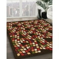 thumbnail image 3 of Ahgly Company Machine Washable Indoor Rectangle Transitional Light Brown Area Rugs, 8' x 12', 3 of 7