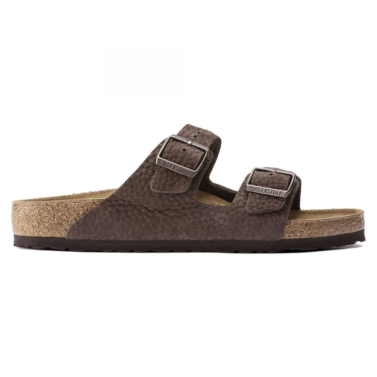 BIRKENSTOCK Mens Arizona Desert Buck Roast Nubuck (regular width) - 1022457  DB ROAST