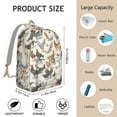 thumbnail image 2 of Rustic Farmhouse Chicken Print Travel Backpack – Comfortable Carrying Vintage Backpack with Durable Oxford Material and Anti-theft Multifunctional Design for Daily Commuting and Outdoor Activities, 2 of 4