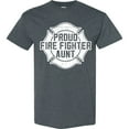 thumbnail image 3 of Inktastic Proud Firefighter Aunt Wht T-Shirt, 3 of 5