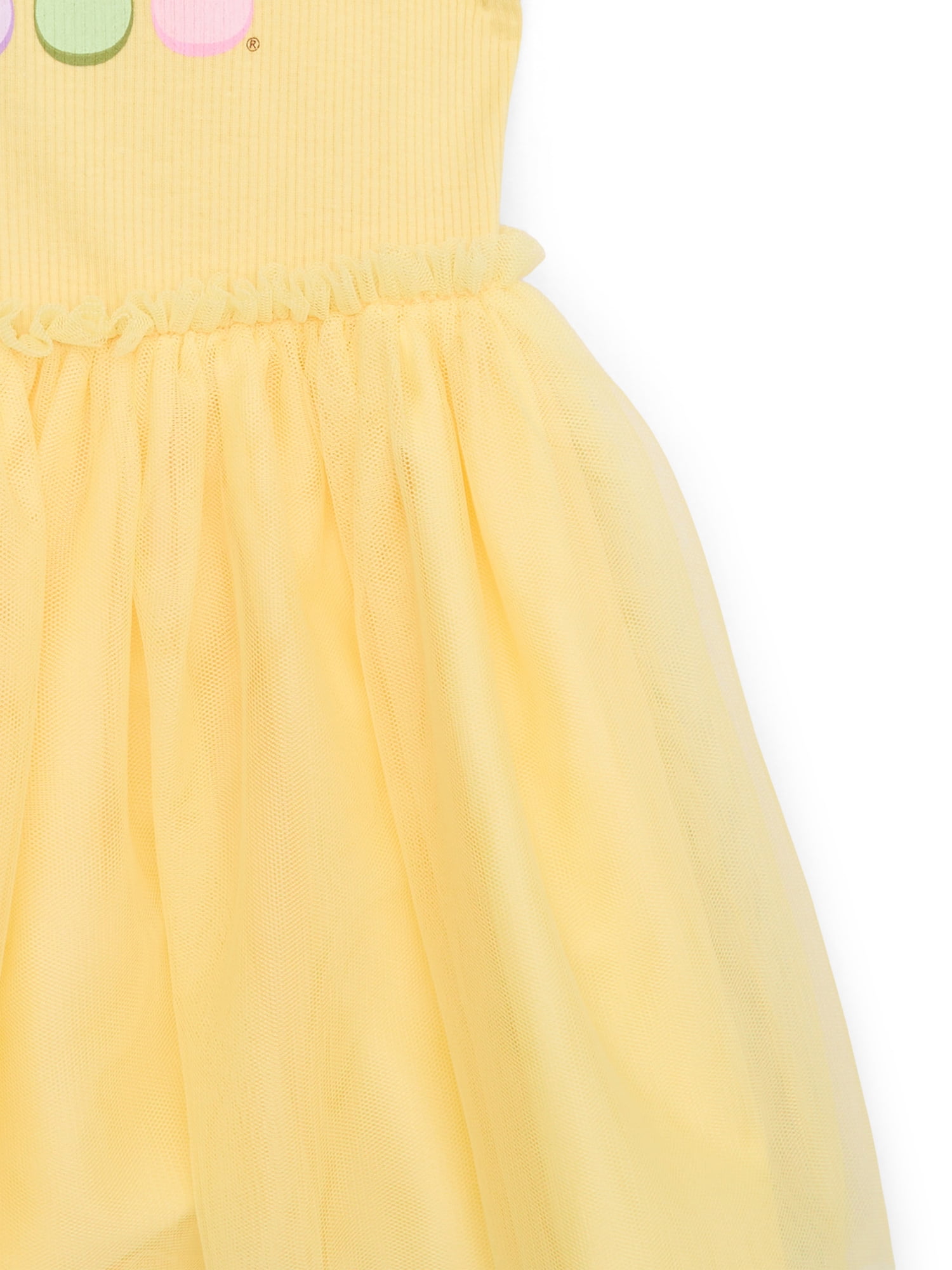 Peeps Toddler Girls’ Sleeveless Tutu Easter Dress, Sizes 12M-5T