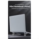 thumbnail image 2 of Mini Soporte para Computadora Portátil, Refrigerador Portátil, Soporte Elevado, Elevador Plegable para Computadoras Portátiles/Tabletas/Teclado, Negro, 2 of 5