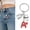 C, variant on Back‑to‑School & Graduation Keychain, 1.2×3in Cute "Graduation Cap Points" Enamel Key Ring, Decorative Bag Charm Pendant
