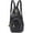 Black, variant on Women's Small Leather Convertible Backpack Purse, 3 Ways to Wear as Sling Shoulder Bag