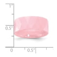 thumbnail image 2 of Ceramic Pink Faceted 8mm Polished Band Ring Size 5.5 Ring for Women and Men, 2 of 2