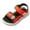Red, variant on PEASKJP Youth Sandals Boys Boys Girls Outdoor Summer Sport Athletic Sandals for Little/Big Kid,Blue 8-9 Years