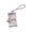 Purple, variant on Korean Popular Photocard Holder Keychain Badge Holders with Keychain Bus Card Pendant Keyring for School,