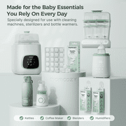 Momcozy Official Descaling Tablets, Compatible KleanPal Pro Baby Bottle Washer, Descaler for Milk & Limescale Removal, 30 Count