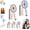 Pink+purple, variant on 2026 Upgraded Electric Steam Brush for Hair, Press, Comb, and Mist Simultaneously, Strong, Less Breakage, no Hair Residue, for Both Long and Short Hairs, Reduce Frizz (Beige)